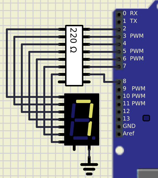 simulacion display basico