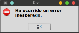 dialog warning