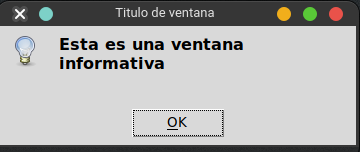 dialog info